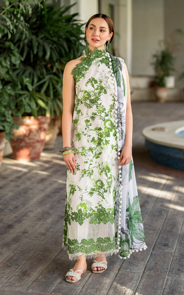 ASIFA NABEEL FORMALS DIGITAL PRINTED SILK - 3 PC UNSTITCHED