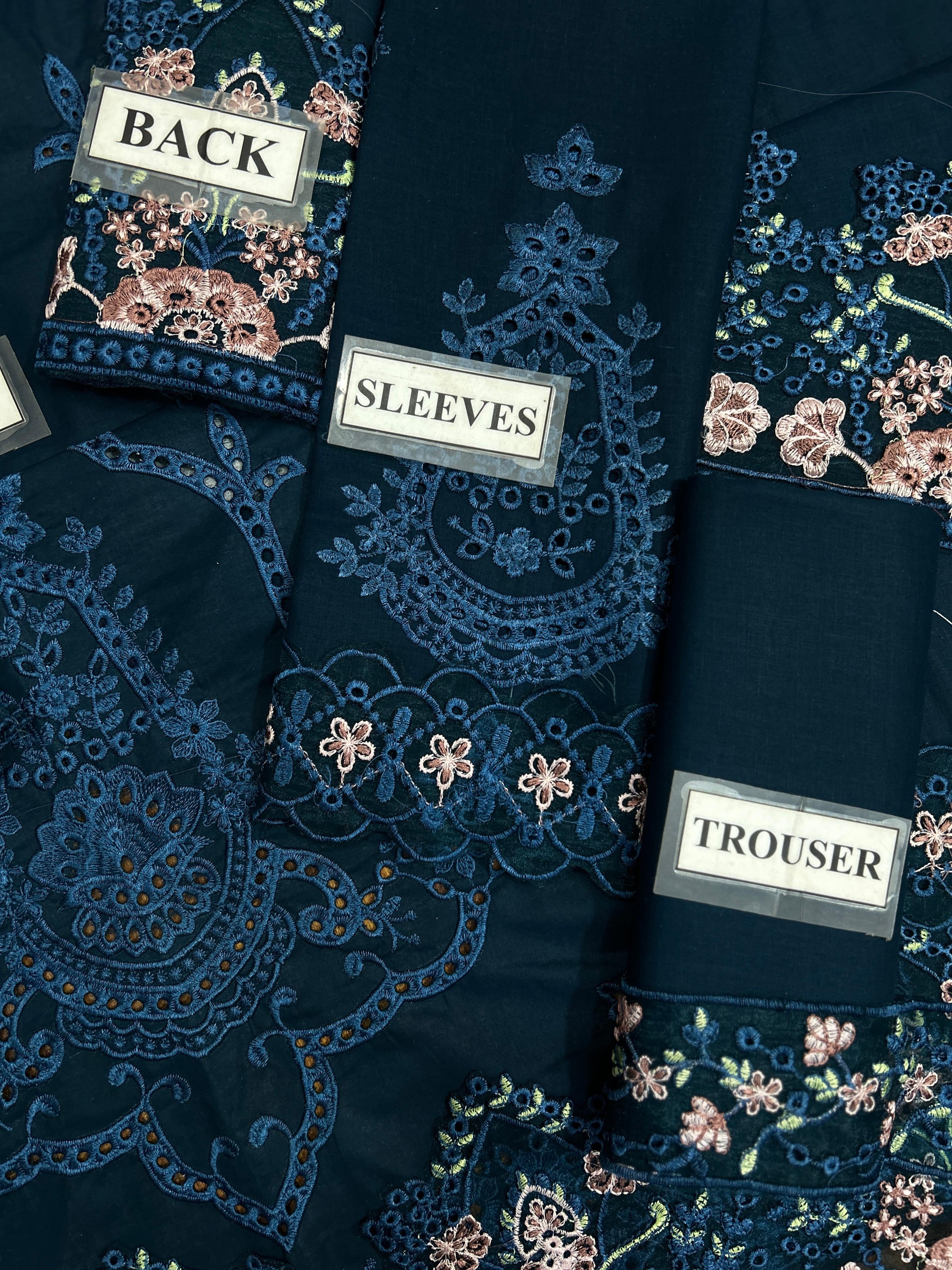 IMROZIA SERENE EMBROIDERED CHIKANKARI LAWN - 3 PC UNSTITCHED