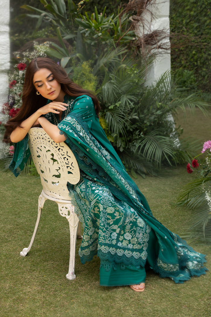 SOBIA NAZIR LUXURY EMBROIDERED LAWN - 3 PC UNSTITCHED