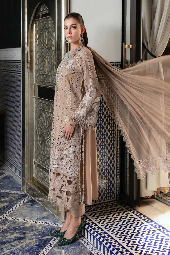 MARIA B LUXURY EMBROIDERED CHIKANKARI LAWN - 3 PC UNSTITCHED