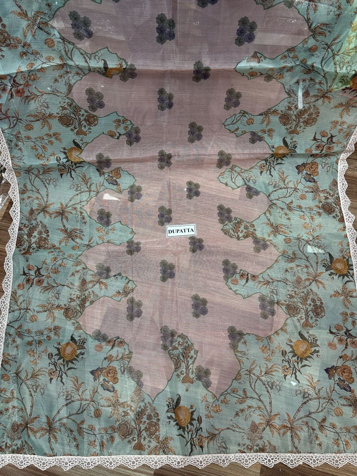 SARDINIA CHIKANKARI LASER EMBROIDERED LAWN - 3 PC UNSTITCHED