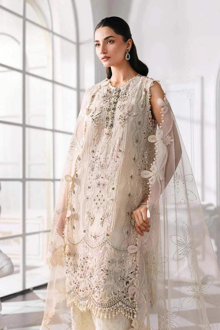 MARIA B LUXURY WEDDING EMBROIDERED CHIFFON - 3 PC UNSTITCHED