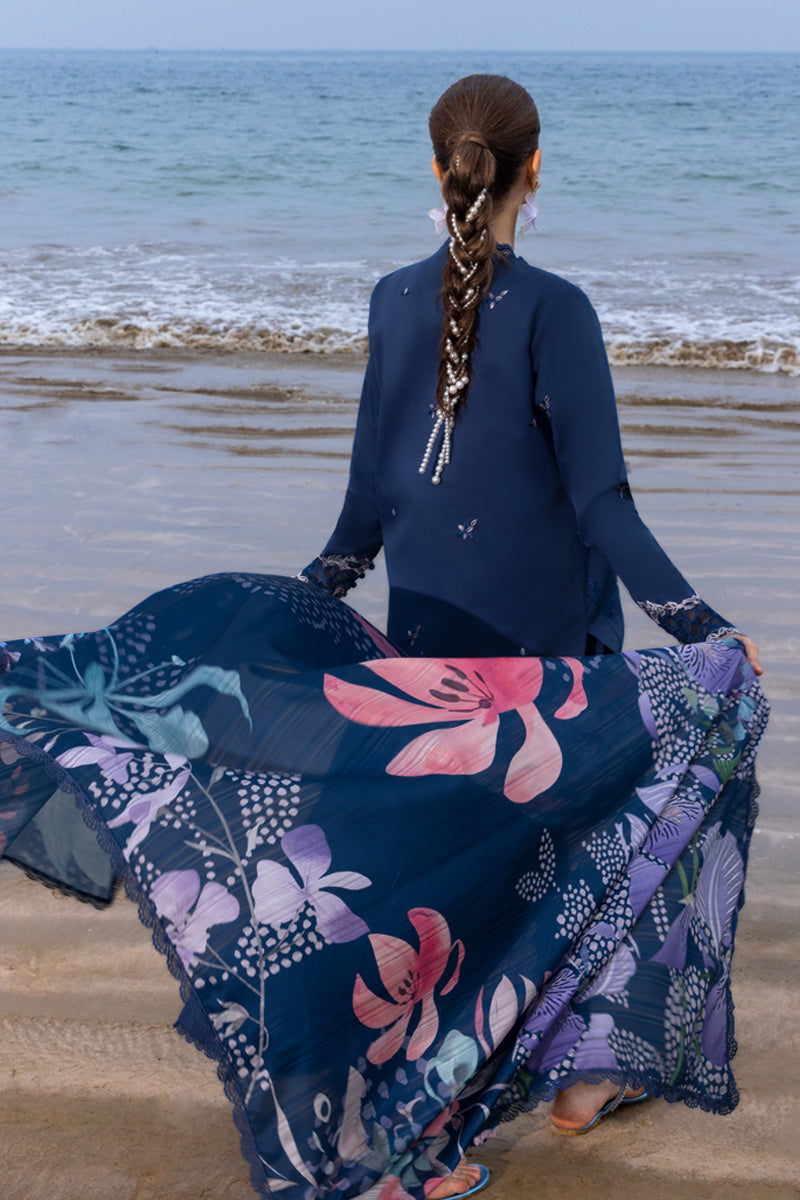 RANG RASIYA EMBROIDERED CHIKANKARI LAWN - 3 PC UNSTITCHED