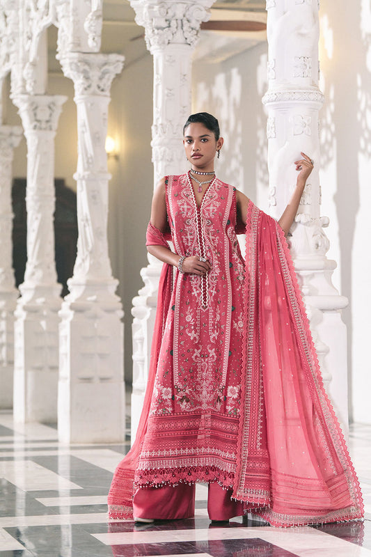 SOBIA NAZIR LUXURY EMBROIDERED COTTON - 3 PC UNSTITCHED