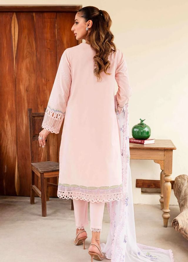 SABLE EMBROIDERED LAWN - 3 PC UNSTITCHED