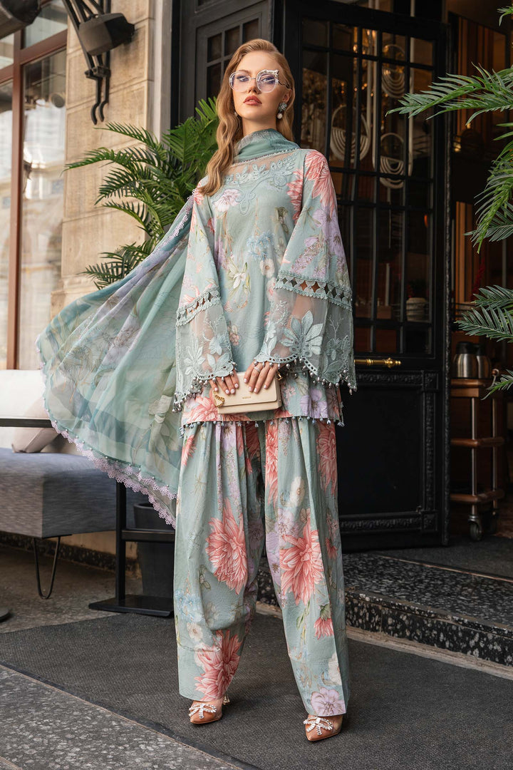 MARIA B FORMALS PRINTED LAWN - 3 PC UNSTITCHED