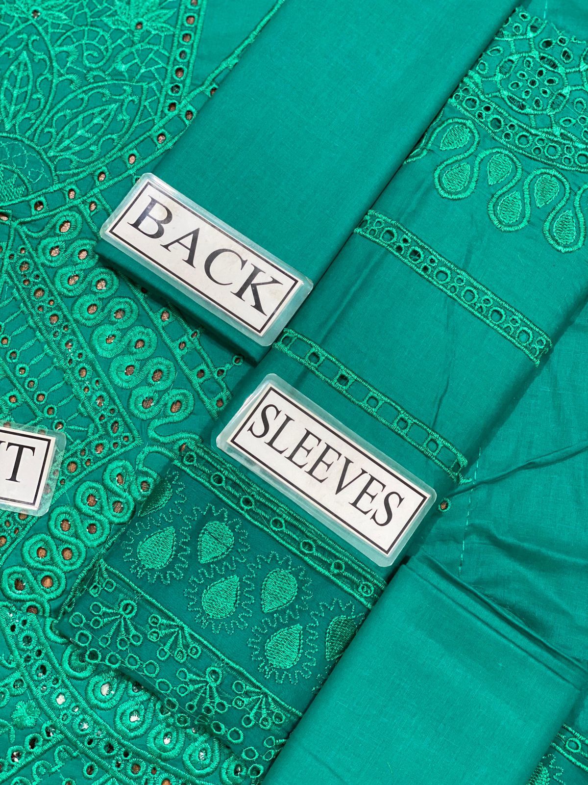 MARIA B LUXURY EMBROIDERED CHIKANKARI LAWN - 3 PC UNSTITCHED