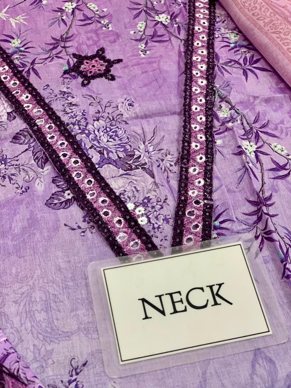 IMAGE LUXURY PRINTED EMBROIDERED CHIKANKARI LAWN 3 PC UNSTITCHED