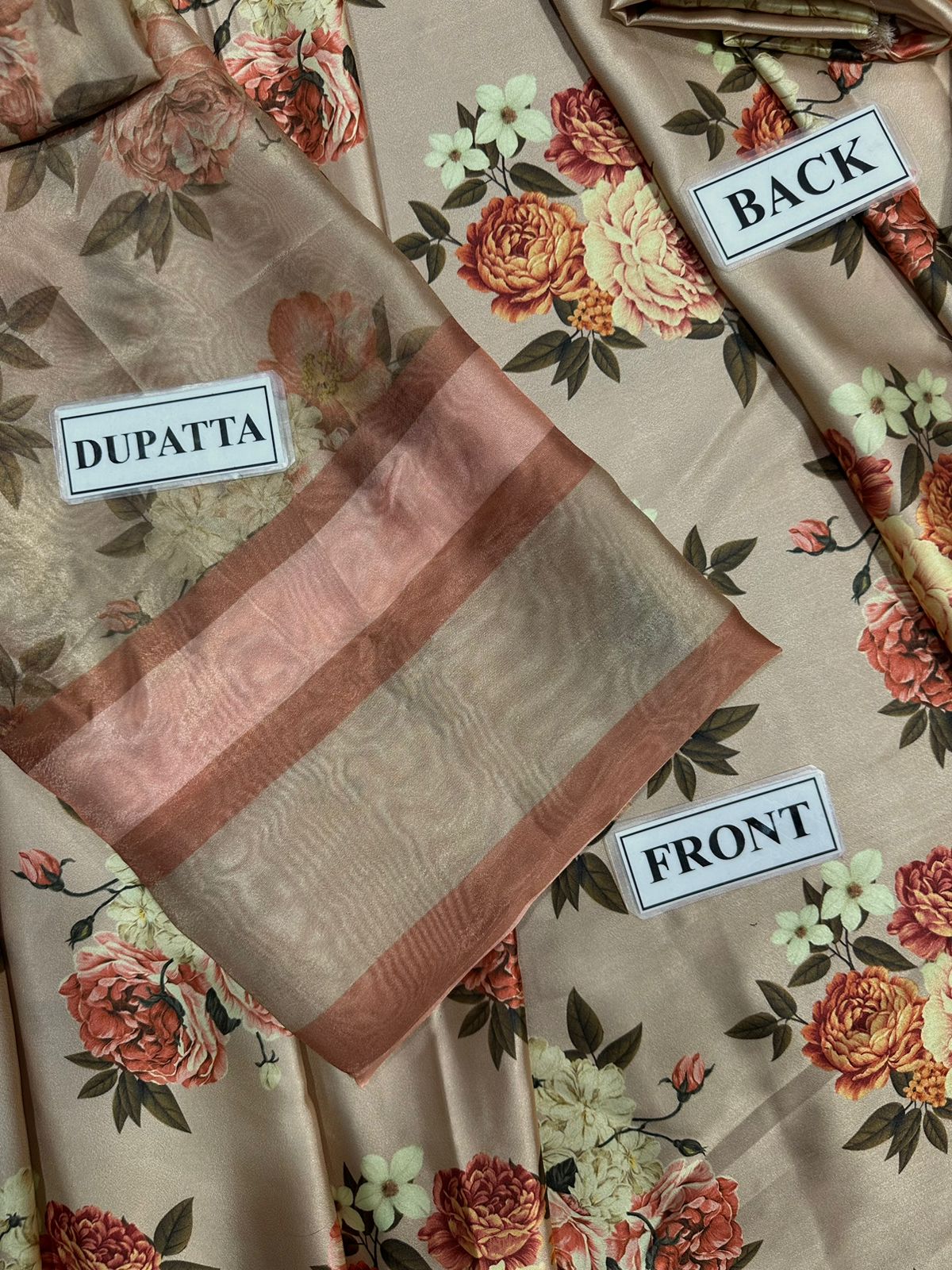 LULUSAR LUXURY DIGITAL PRINTED SHAMOS SILK - 3 PC UNSTITCHED