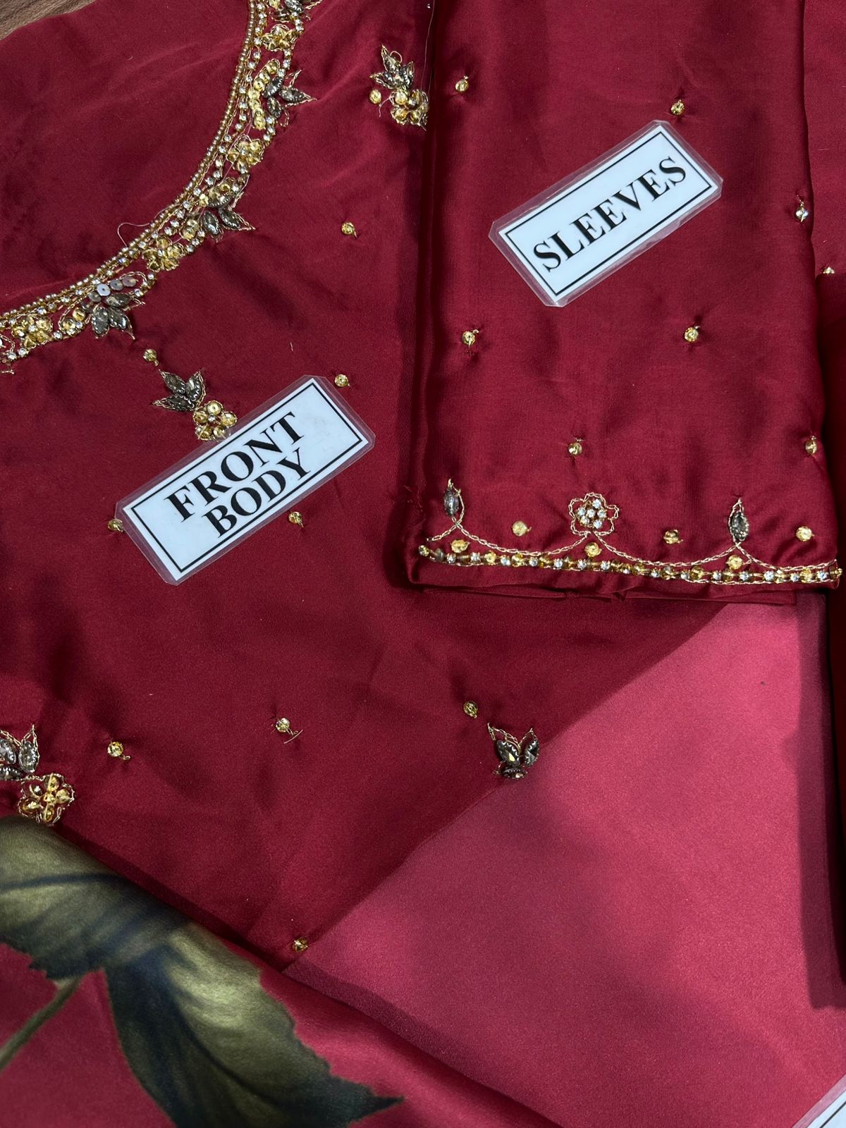 LULUSAR LUXURY DIGITAL PRINTED SILK SAREE - 3 PC UNSTITCHED