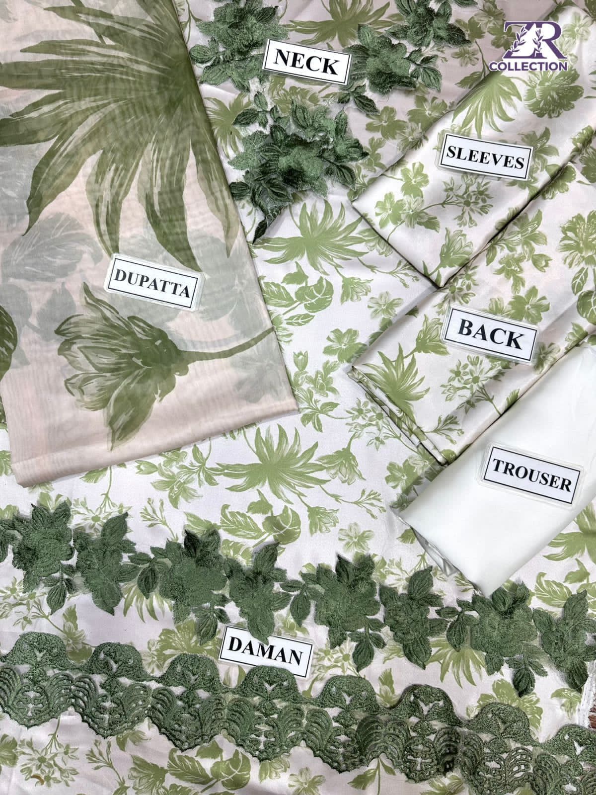 ASIFA NABEEL FORMALS DIGITAL PRINTED SILK - 3 PC UNSTITCHED