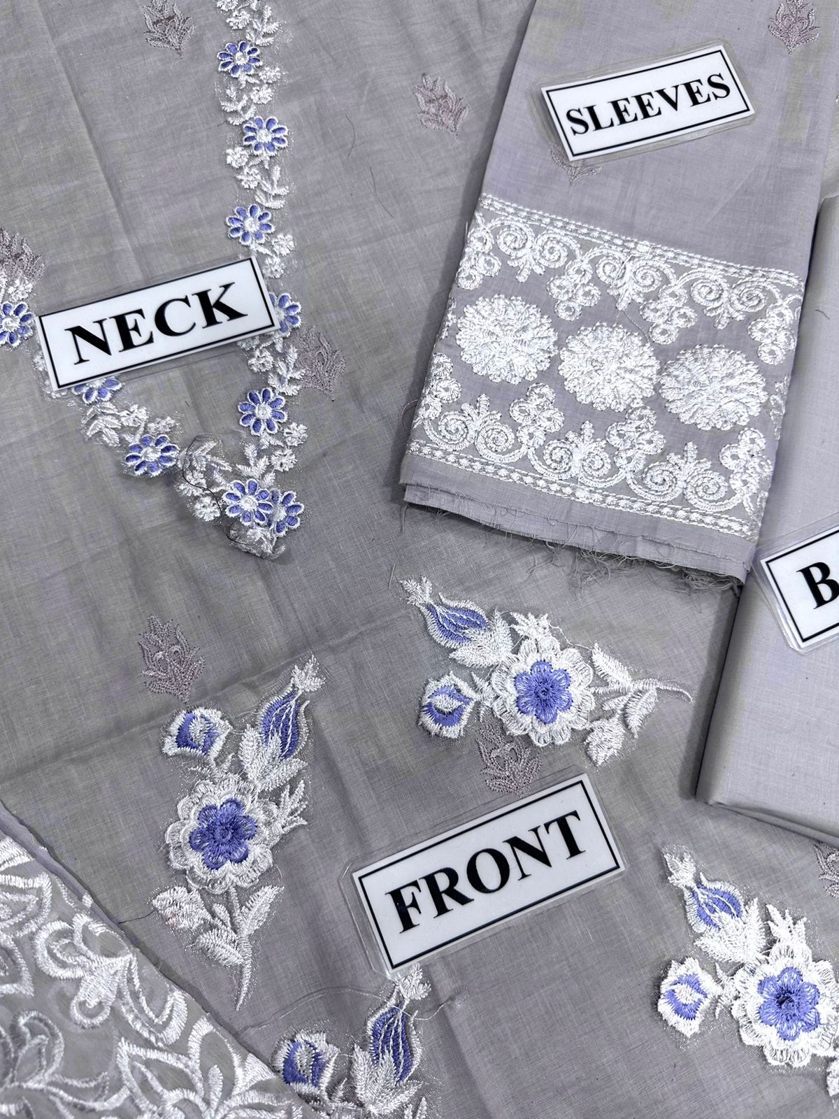 AZURE BAREEZE LAWN EMBROIDERED - 3 PC UNSTITCHED