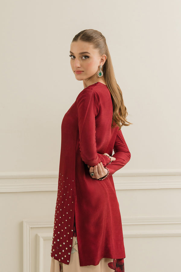 LULUSAR FORMALS DIGITAL PRINTED SHAMOZ SILK - 3 PC UNSTITCHED