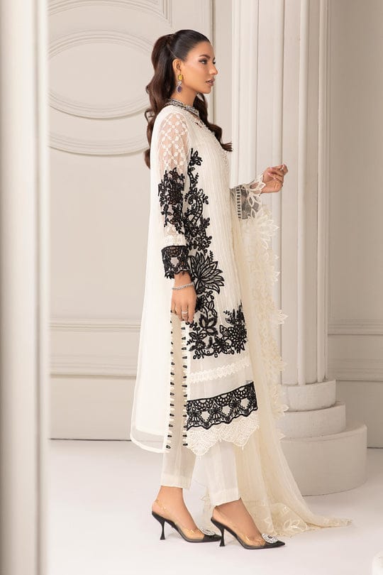 MARIA B LUXURY EMBROIDERED ORGANZA - WEDDING COLLECTION - 3 PC UNSTITCHED