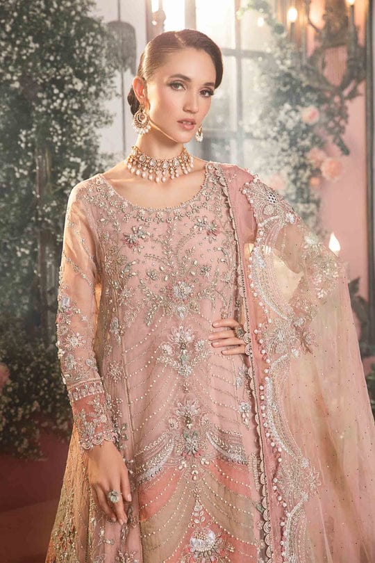 MARIA B LUXURY WEDDING EMBROIDERED ORGANZA - 3 PC UNSTITCHED