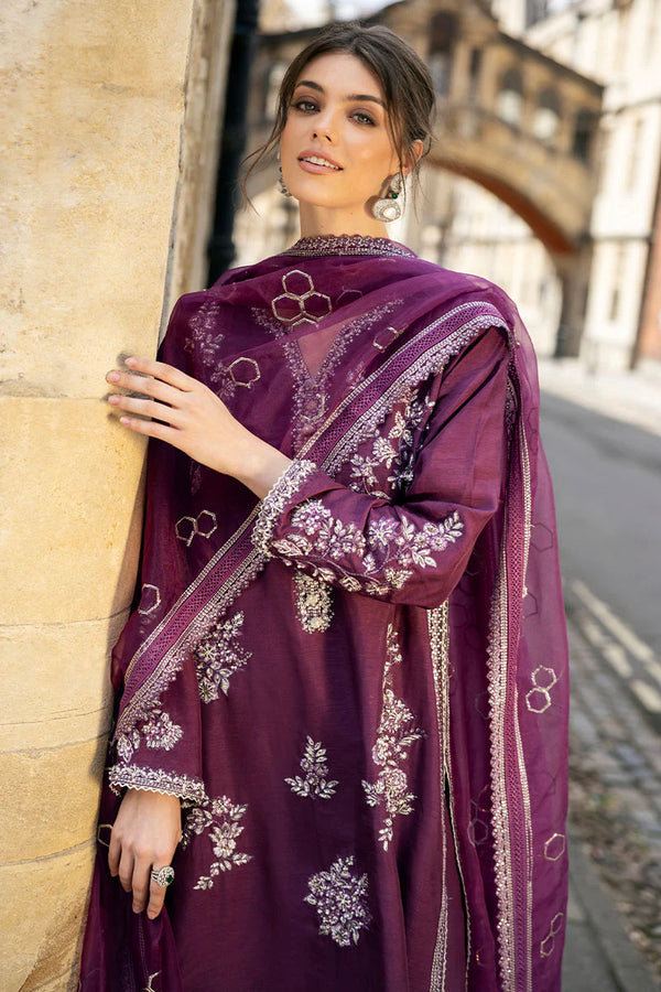 MUSHQ LUXURY WEDDING EMBROIDERED ORGANZA - 3 PC UNSTITCHED