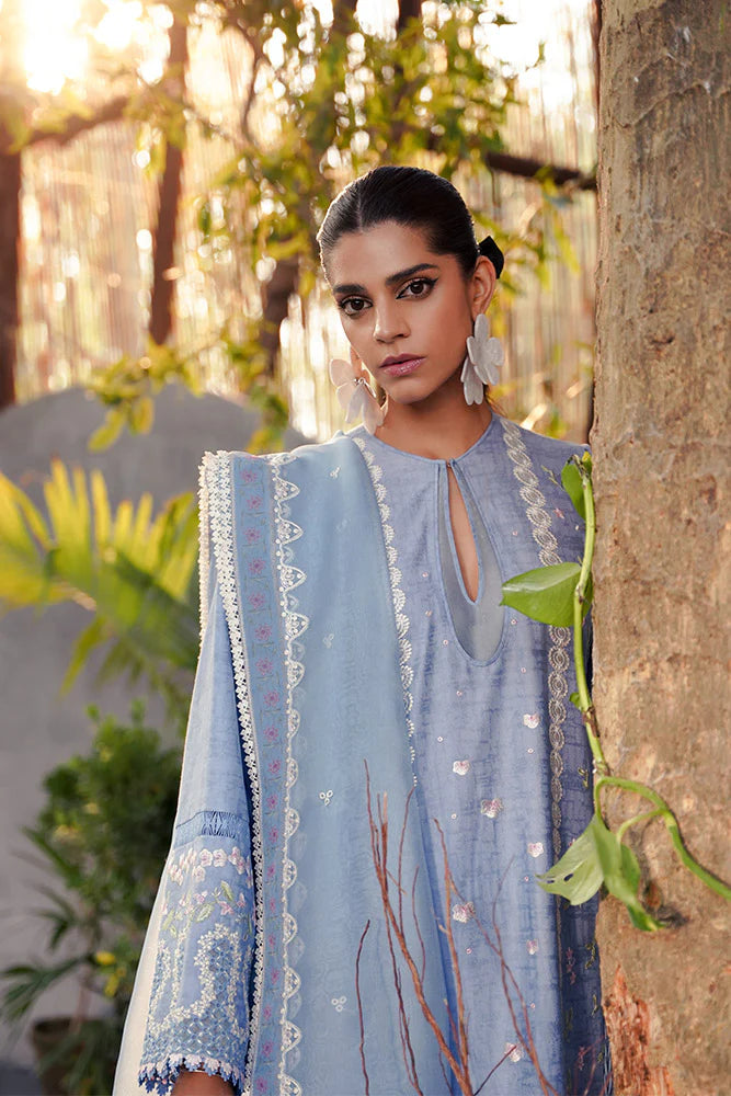 SUFFUSE BY SANA YASIR LUXURY EMBROIDERED LAWN - 3 PC UNSTITCHED