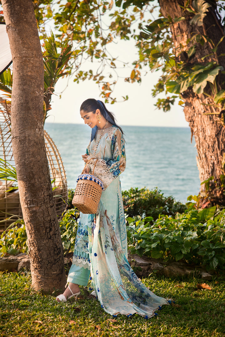 ELAF LUXURY SIGNATURE EMBROIDERED LAWN - 3 PC UNSTITCHED