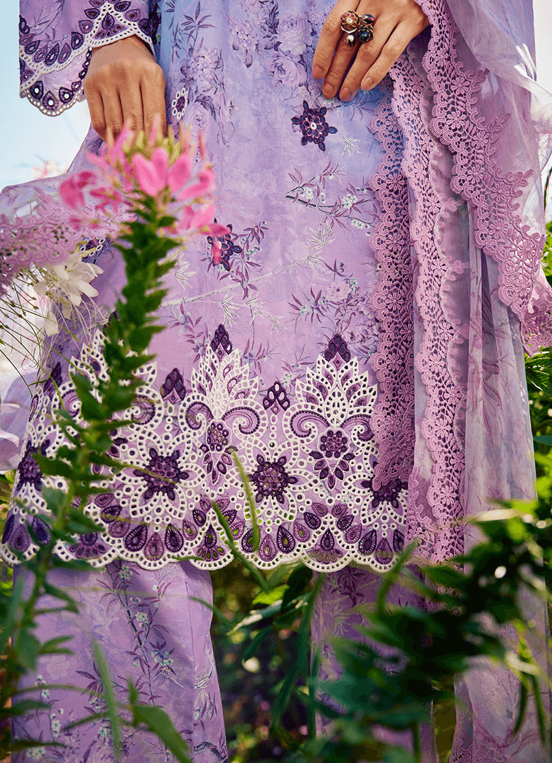 IMAGE LUXURY PRINTED EMBROIDERED CHIKANKARI LAWN 3 PC UNSTITCHED