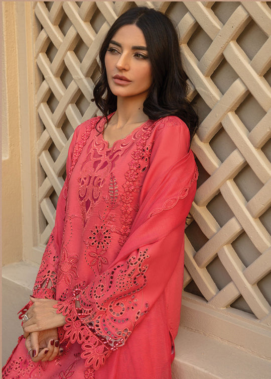 RANG RASIYA LUXURY CHIKANKARI EMBROIDERED LAWN - 3 PC UNSTITCHED