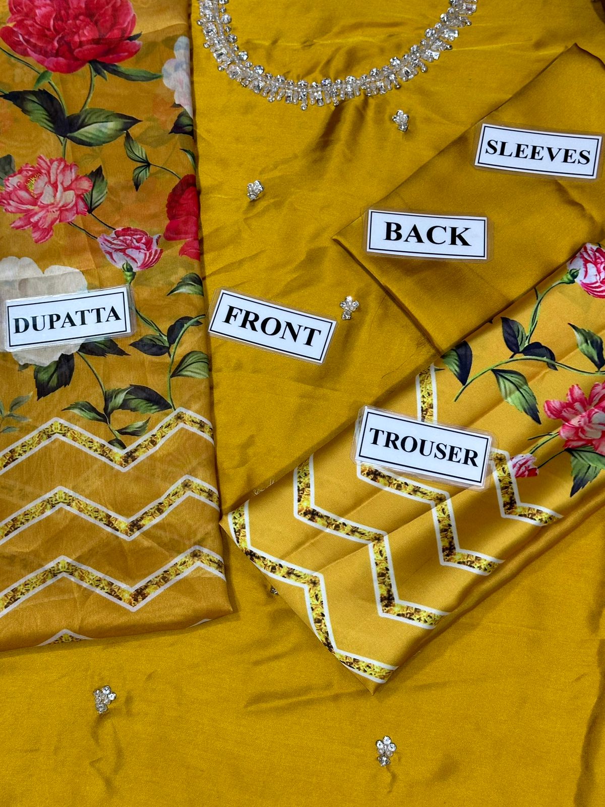 LULUSAR LUXURY DIGITAL PRINTED SILK - 3 PC UNSTITCHED