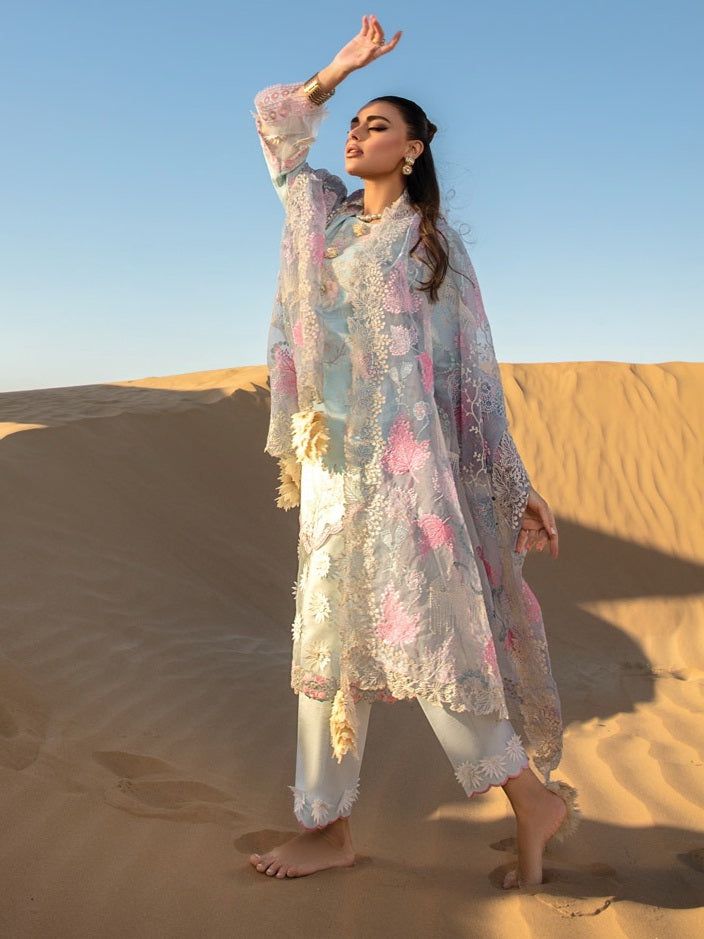 RANG RASIYA LUXURY EMBROIDERED LAWN - 3 PC UNSTITCHED