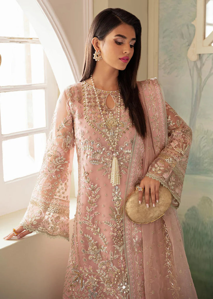 GULAAL LUXURY WEDDING EMBROIDERED ORGANZA - 3 PC UNSTITCHED