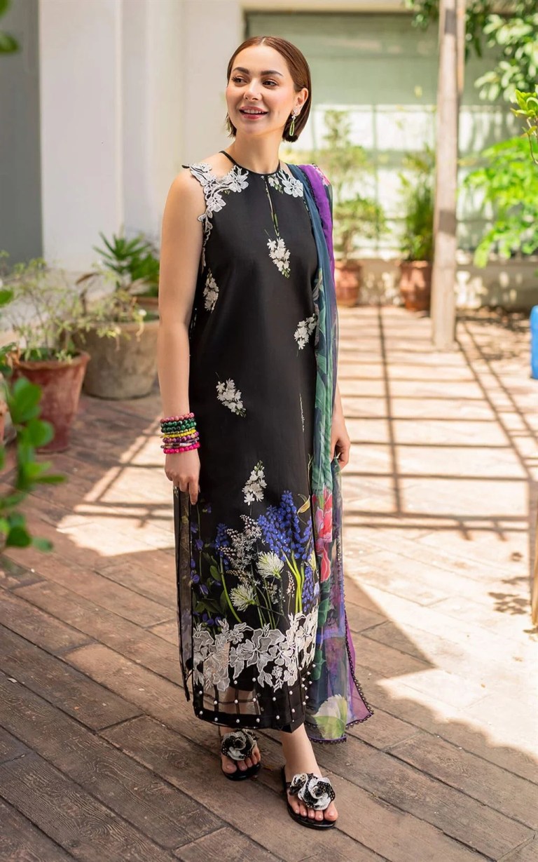 ASIFA NABEEL LUXURY DIGITAL PRINTED EMBROIDERED LAWN - 3 PC UNSTITCHED