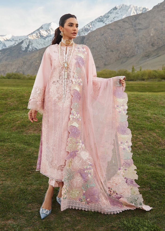 Crimson Embroidered Lawn Suit Unstitched 3 Piece CR24L D4A Into The Wild - Summer Collection