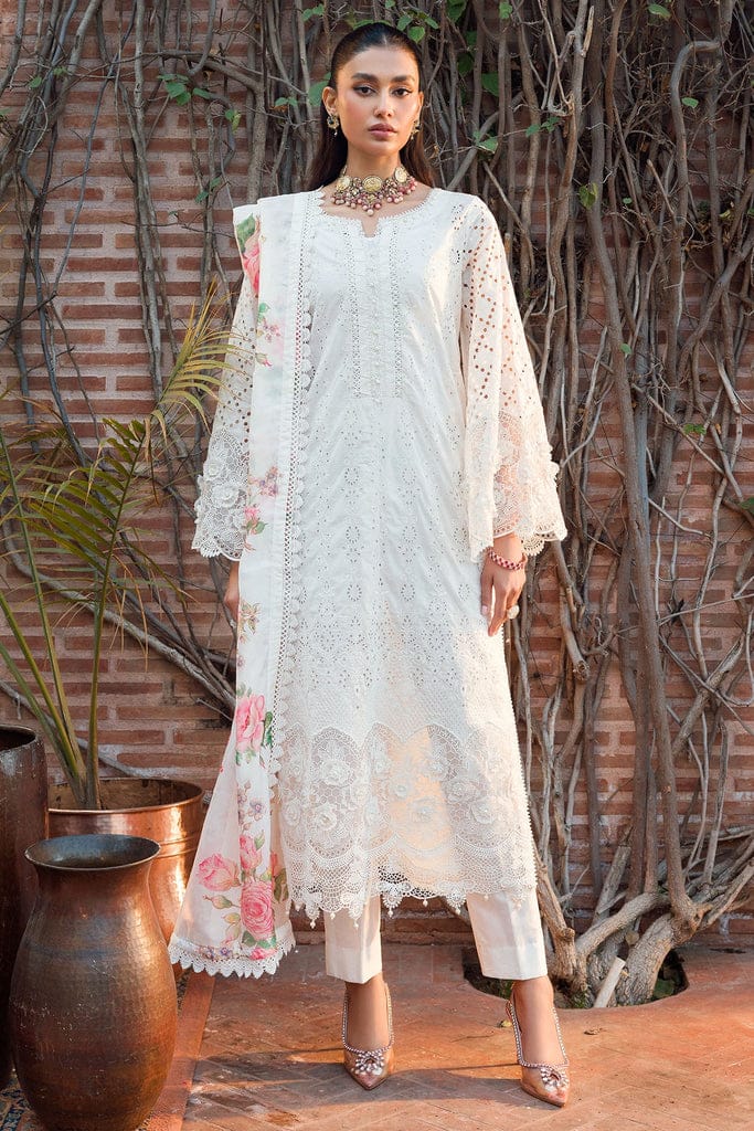 Motifz Luxury Lawn Collection 3 pc Unstitched Suit