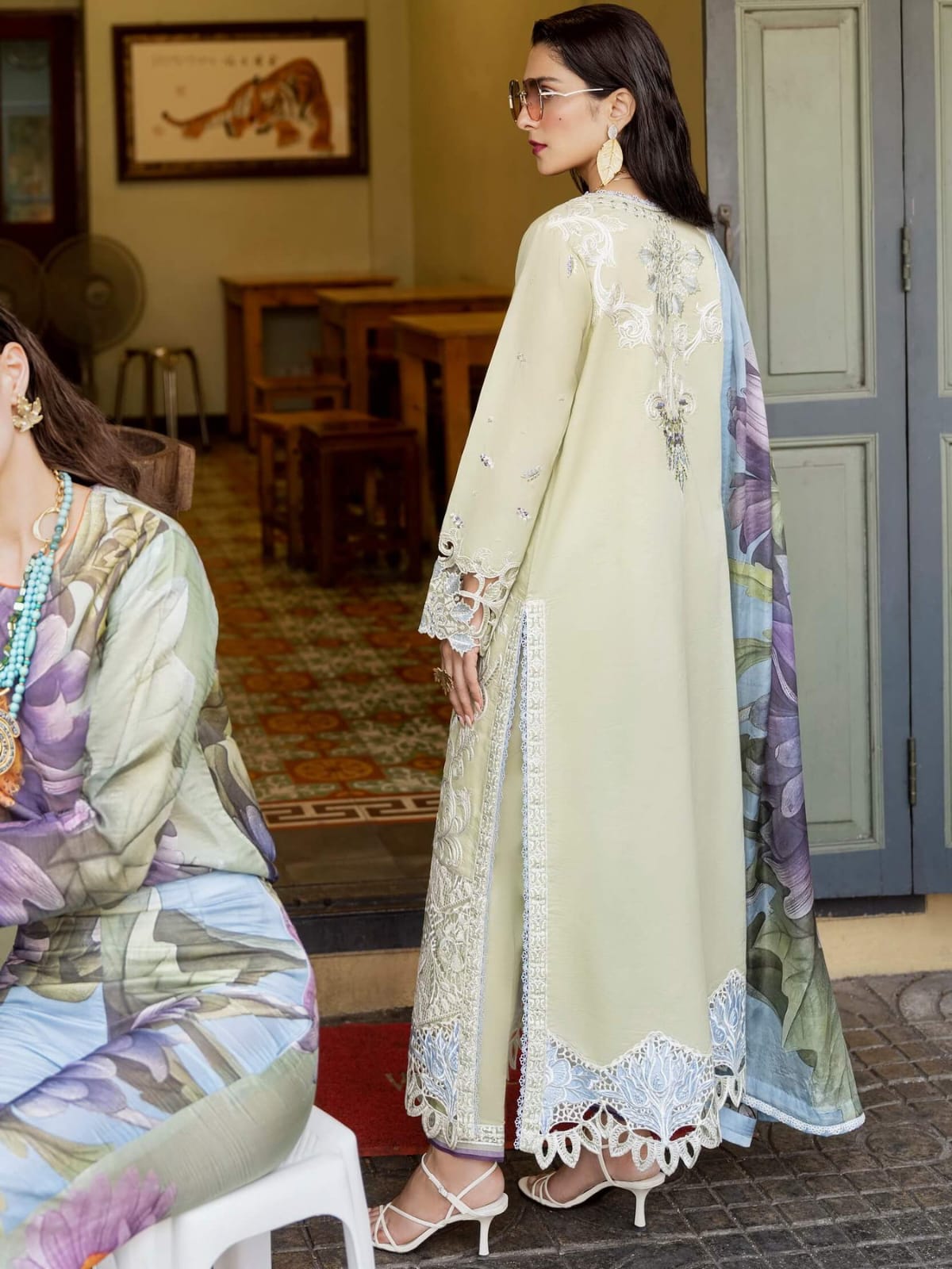 MUSHQ LAWANA EMBROIDERED LUXURY LAWN 3 pc Unstitched Suit