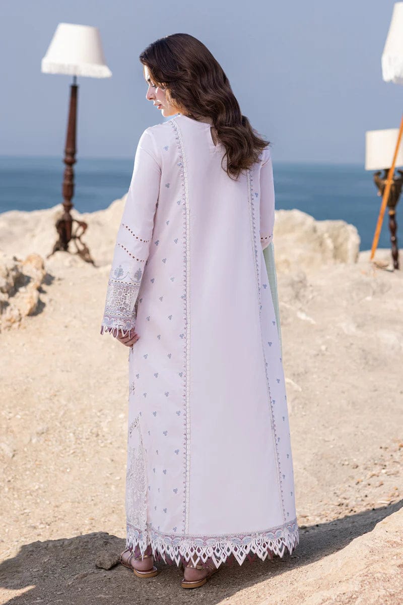 QALAMKAR SAHIL KINARE LUXURY LAWN COLLECTION 3 PC UNSTITCHED