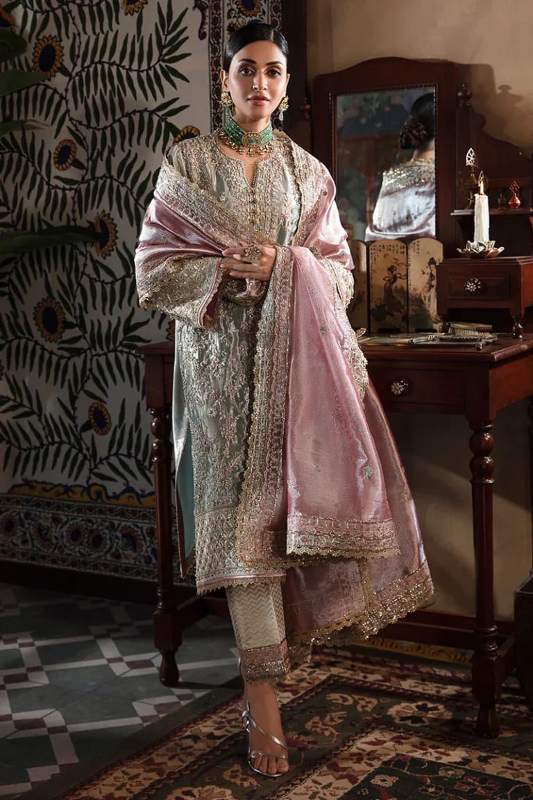 MUSHQ LUXURY NET EMBROIDERED 3 - PC UNSTITCHED