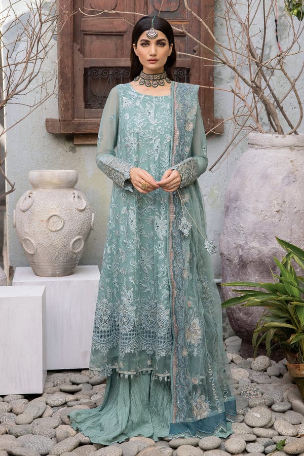 Iznik Luxury Semi Pure Chiffon Collection 3 PC Unstitched