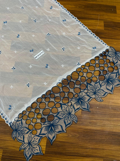 JAZMIN LUXURY CHIKANKARI EMBROIDERED LAWN - 3 PC UNSTITCHED