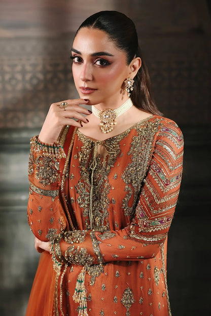 CHARIZMA DASTAN E JASHAN EMBROIDERED CHIFFON - 3 PC UNSTITCHED