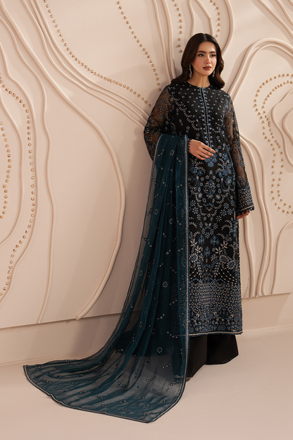 LAVISH PREMIUM EMBROIDERED CHIFFON - 3 PC UNSTITCHED