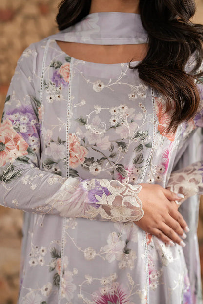 IZNIK EMBROIDERED LAWN - 3 PC UNSTITCHED