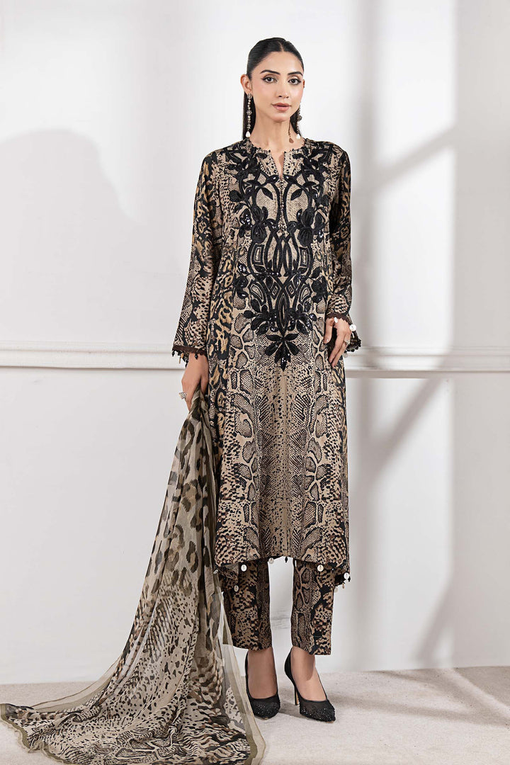 MARIA B FORMALS EMBROIDERED LAWN - 3 PC UNSTITCHED