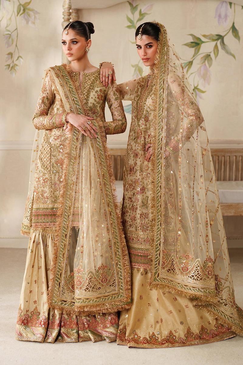 BAROQUE CHANTELLE LUXURY WEDDING EMBROIDERED CHIFFON - 3 PC UNSTITCHED