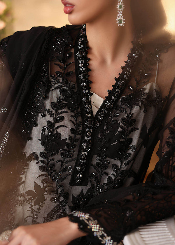 MARIA B LUXURY EMBROIDERED CHIFFON - 3 PC UNSTITCHED
