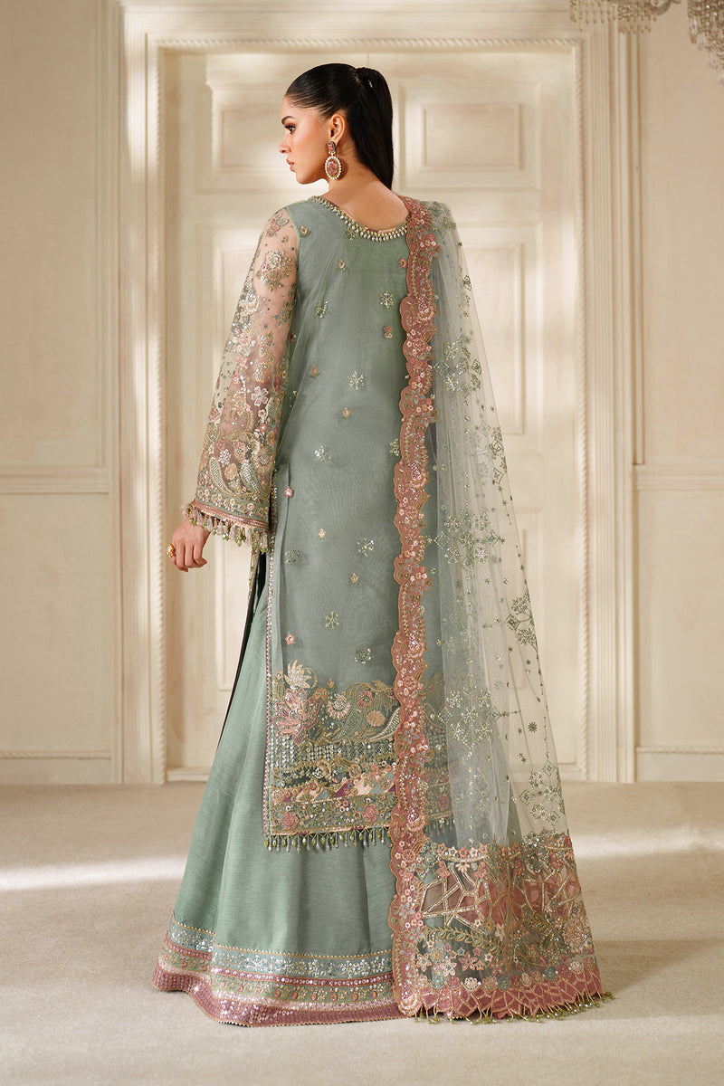 BAROQUE LUXURY EMBROIDERED CHIFFON - 3 PC UNSTITCHED