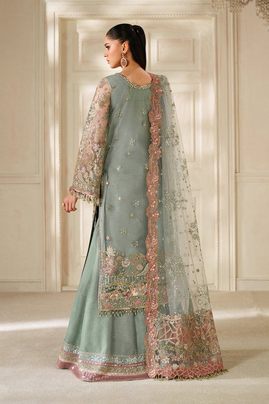 BAROQUE LUXURY EMBROIDERED CHIFFON - 3 PC UNSTITCHED