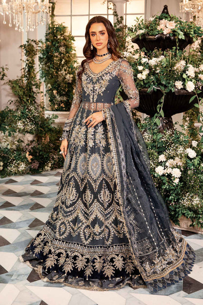MARIA B LUXURY WEDDING EMBROIDERED ORGANZA - 3 PC UNSTITCHED