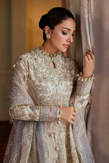 BAROQUE CHANTELLE LUXURY EMBROIDERED NET - 3 PC UNSTITCHED