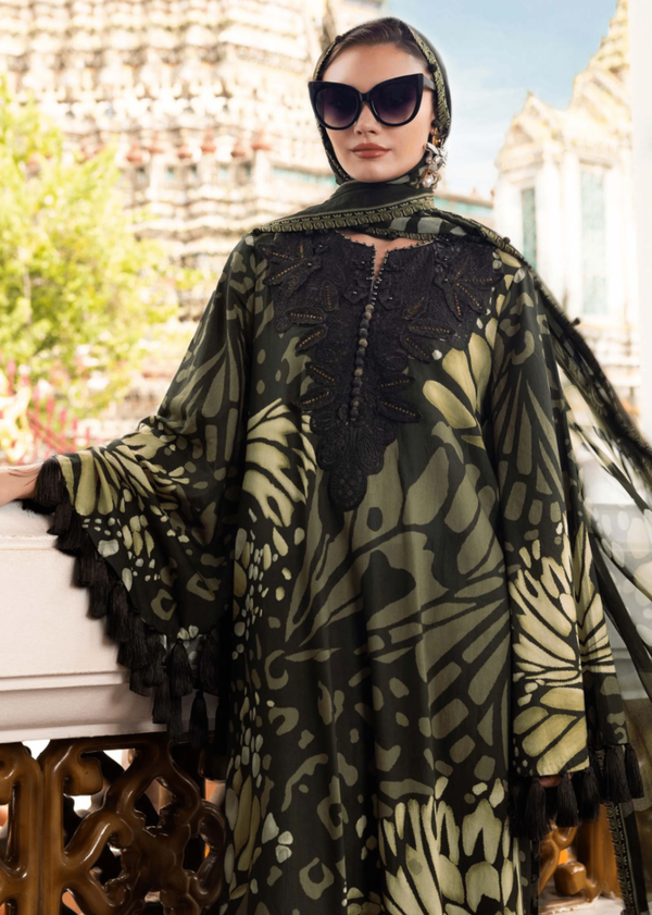 MARIA B DIGITAL PRINTED SILK - 3 PC UNSTITCHED