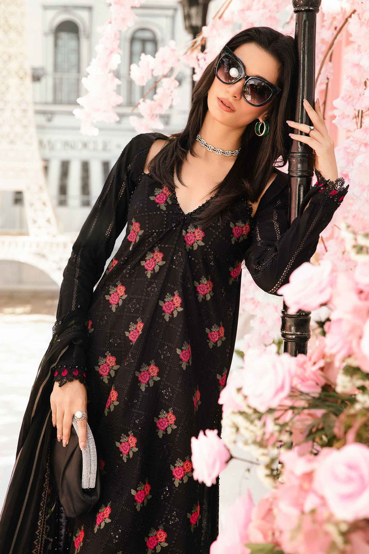 MARIA B EMBROIDERED CHIKANKARI LAWN - 3 PC UNSTITCHED