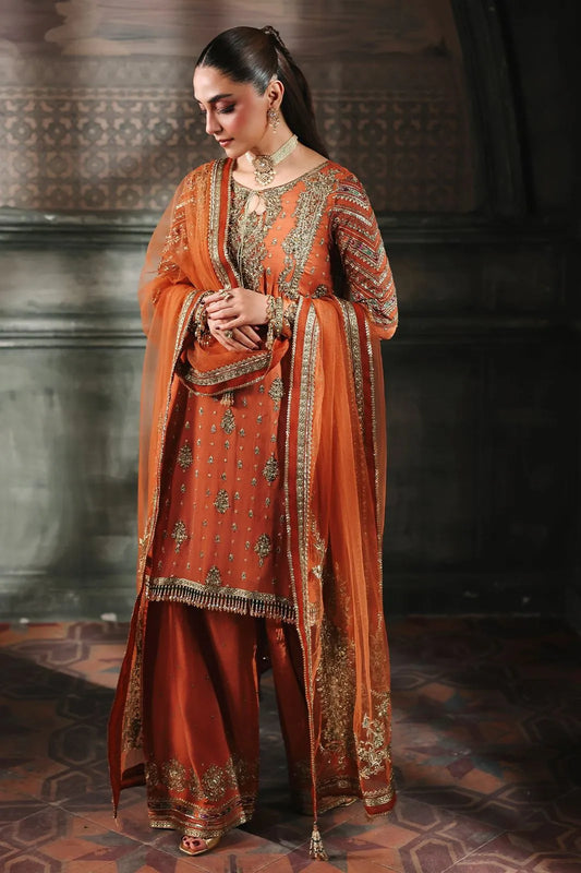 CHARIZMA DASTAN E JASHAN EMBROIDERED CHIFFON - 3 PC UNSTITCHED