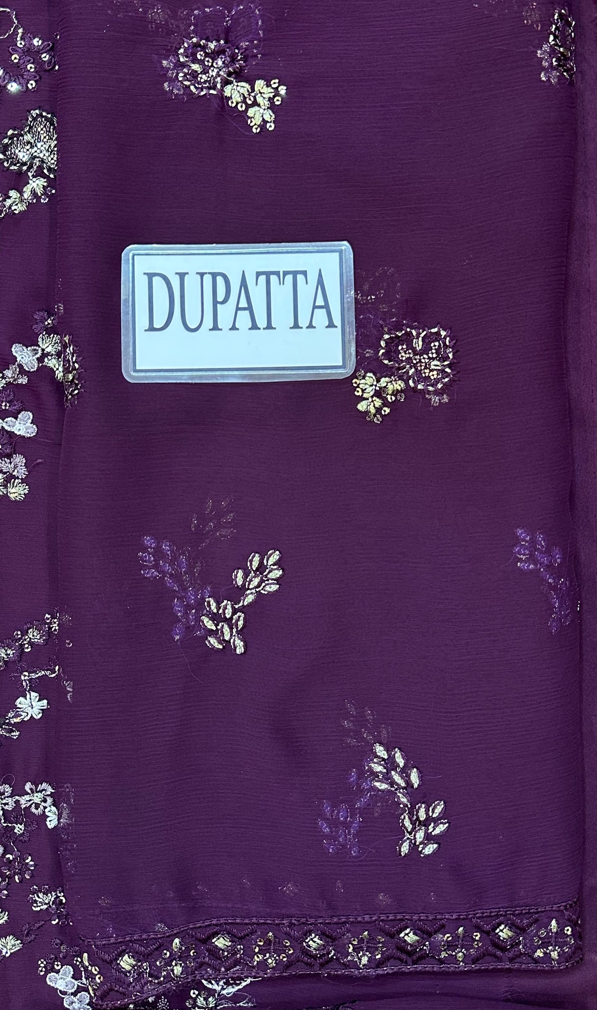 LAVISH PREMIUM EMBROIDERED CHIFFON - 3 PC UNSTITCHED