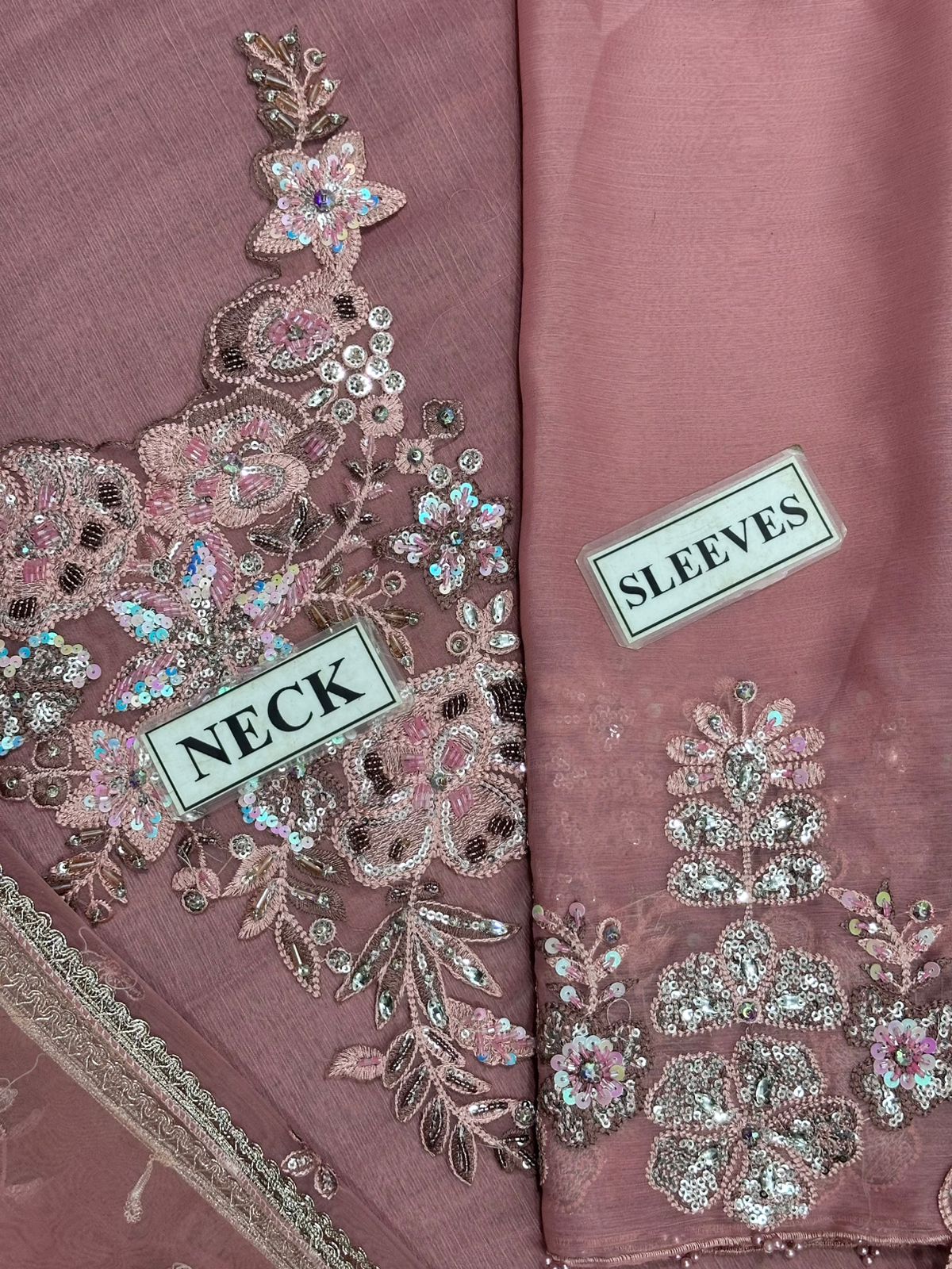 IZNIK EMBROIDERED CHIFFON - 3 PC UNSTITCHED